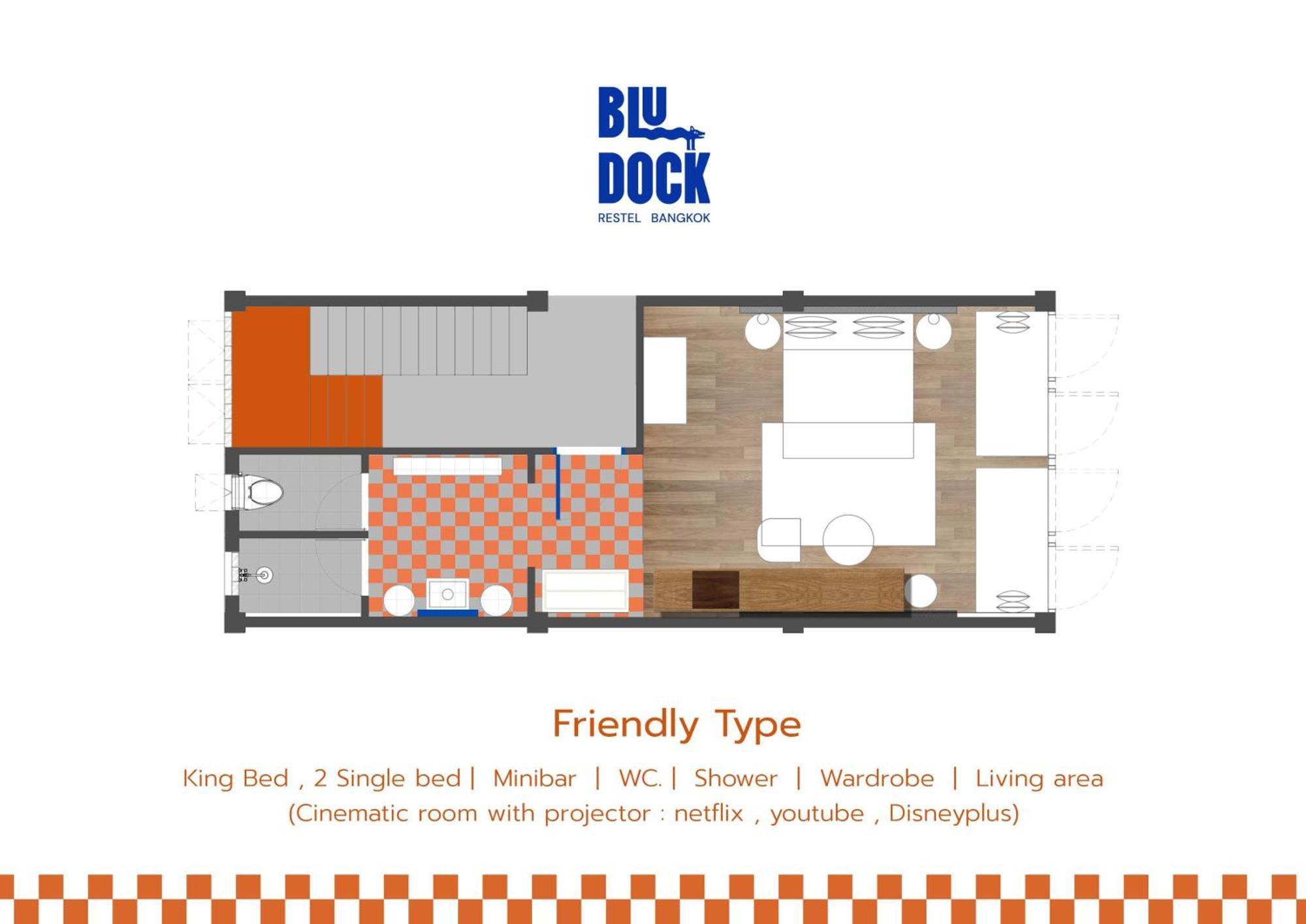 Blu Dock Restel Бангкок Экстерьер фото